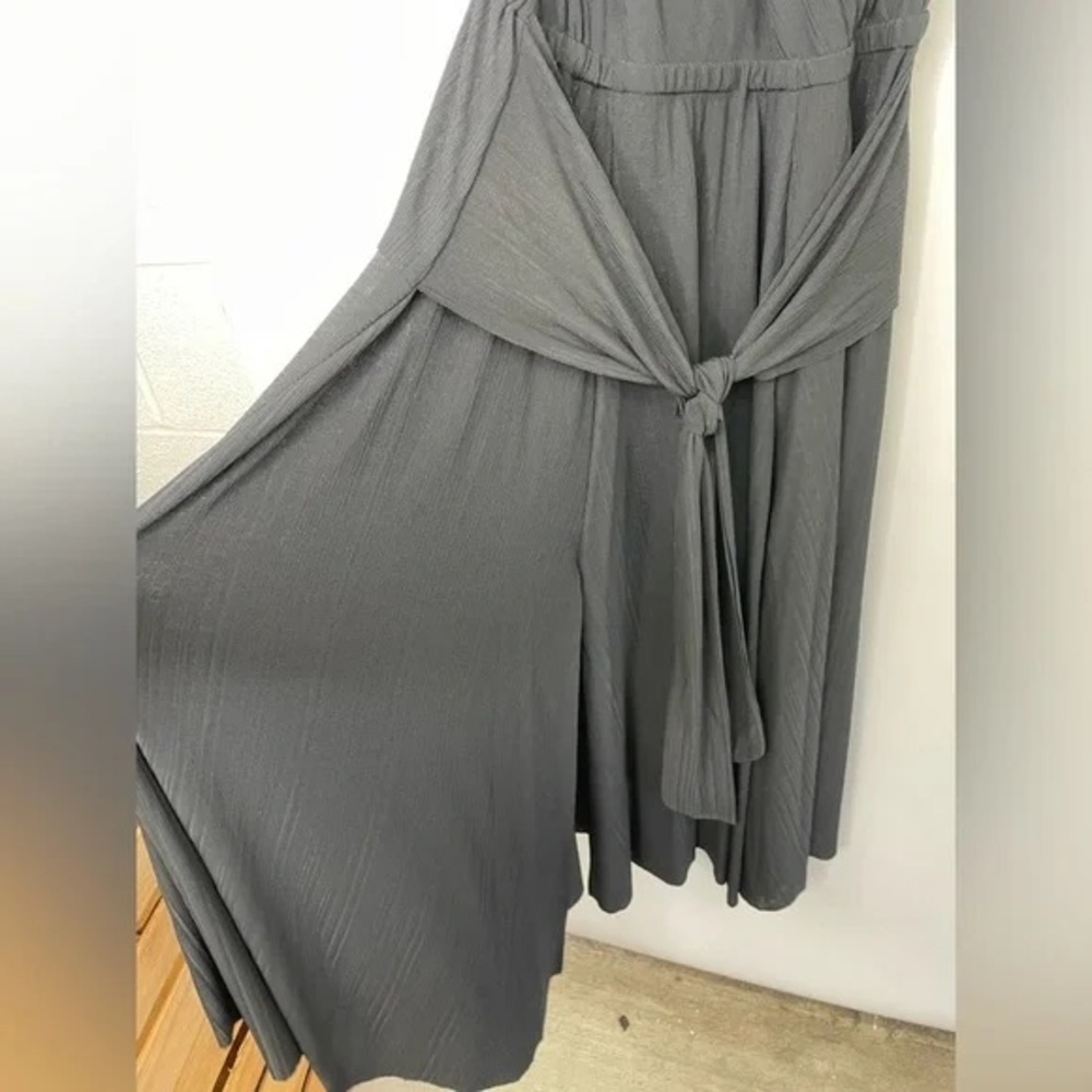 🔥Free People,FP Beach,Kauai black wrap, Gorgeous oversized Dress,Size Med. - Picture 10 of 14